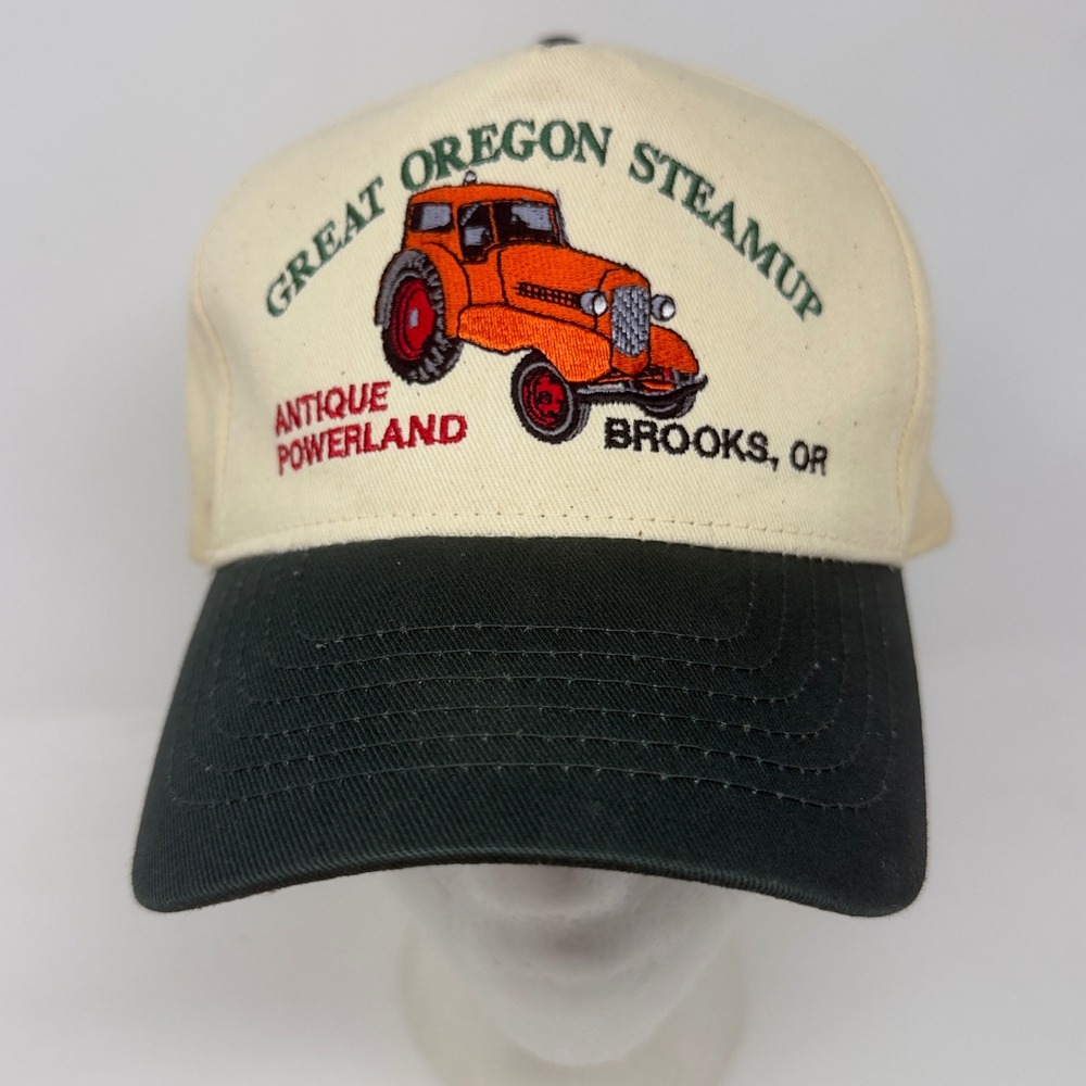 Vintage KC Caps Great Oregon Steamup Antique Powerland Embroidered Baseball Hat‎